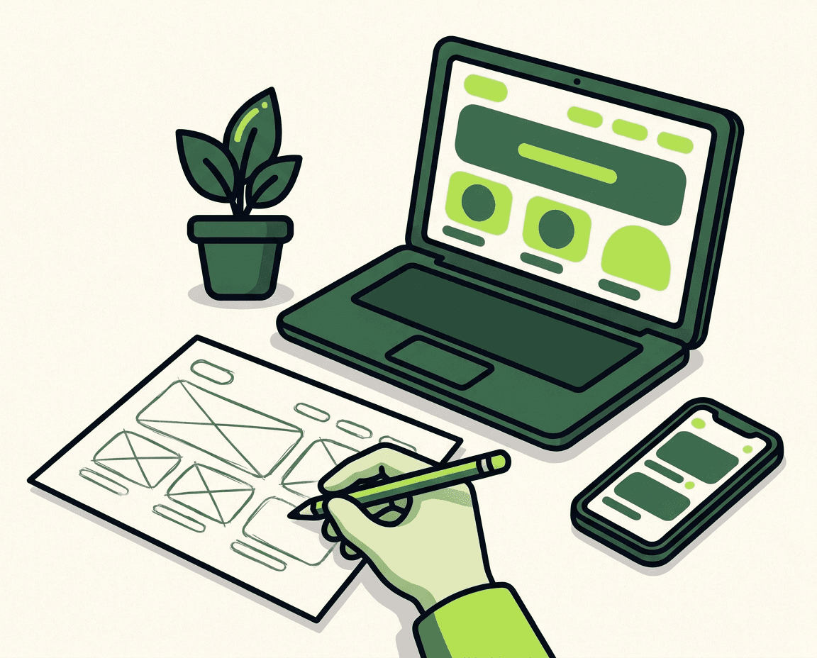 Beispielbild zu Webdesign